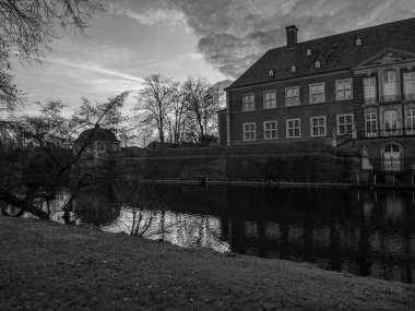 Noel zamanı Ahaus şehri.