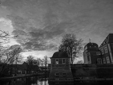 Noel zamanı Ahaus şehri.