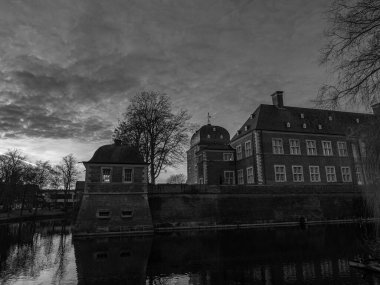 Noel zamanı Ahaus şehri.