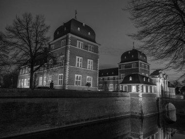 Noel zamanı Ahaus şehri.