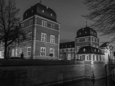 Noel zamanı Ahaus şehri.