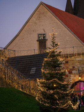 Almanya 'da Bad Bentheim' de Noel zamanı