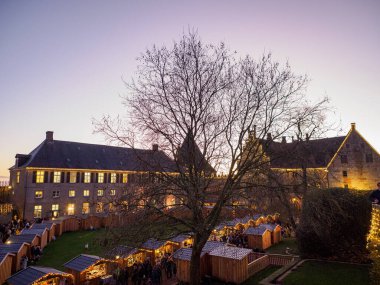 Almanya 'da Bad Bentheim' de Noel zamanı