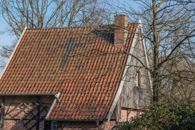 Alman Muensterland 'indeki küçük Weseke köyü.