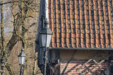 Alman Muensterland 'indeki küçük Weseke köyü.