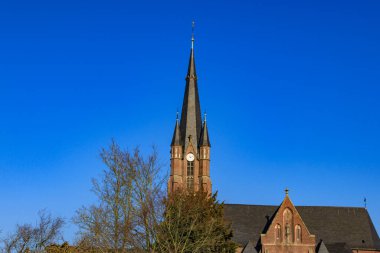 Alman Muensterland 'indeki küçük Weseke köyü.