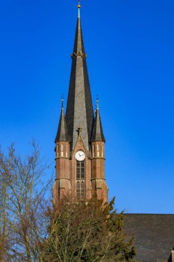 Alman Muensterland 'indeki küçük Weseke köyü.