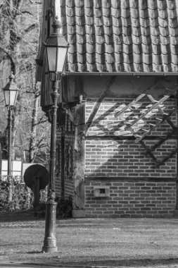 Alman Muensterland 'indeki küçük Weseke köyü.