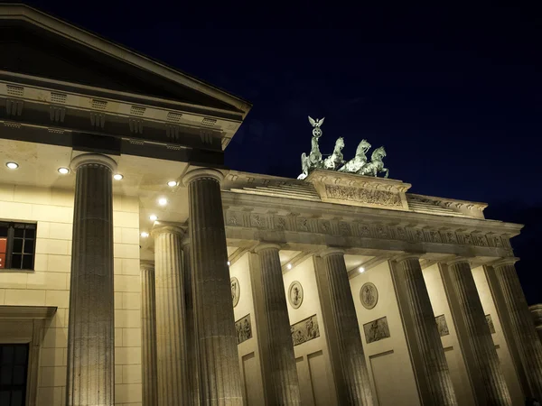 Berlijn 's nachts — Stockfoto