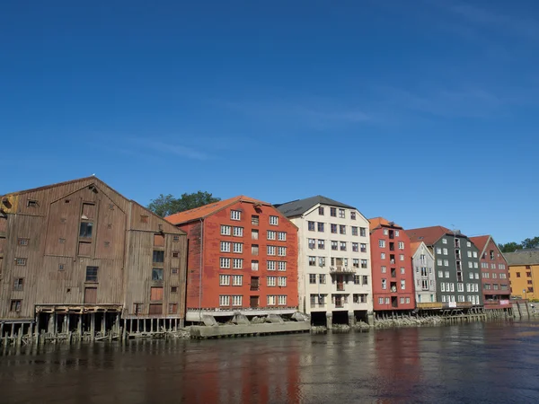 Trondheim in norwegen — Stockfoto