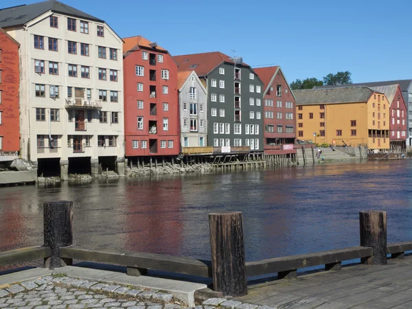 Trondheim in norwegen — Stockfoto