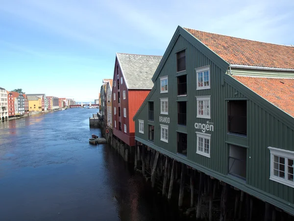 Trondheim in norway — Stock Photo, Image