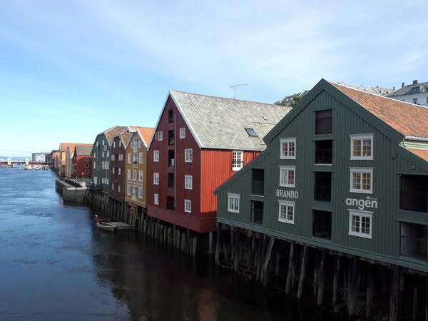 Trondheim in Norvegia — Foto Stock