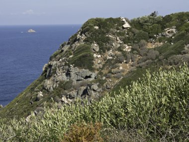 Korsika adası.