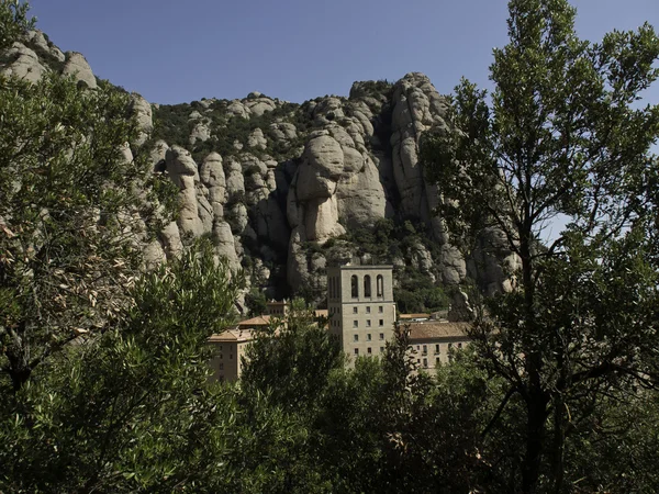 Montserrat w Hiszpanii — Zdjęcie stockowe