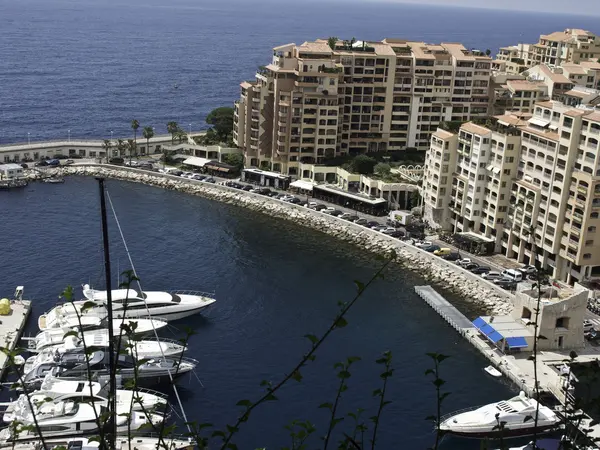 Monaco op de zee — Stockfoto