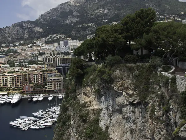 Monaco a tengeren — Stock Fotó