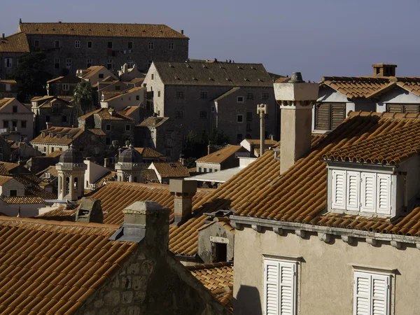 Dubrovnik em Croácia — Fotografia de Stock