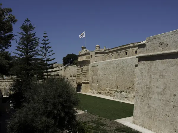 Mdina на Мальте — стоковое фото