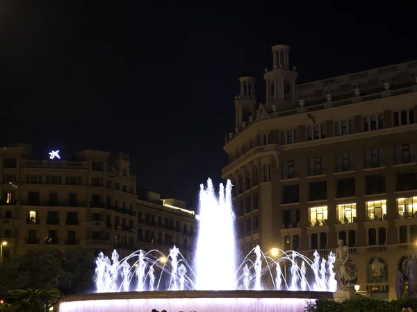 Barcelona de noche —  Fotos de Stock