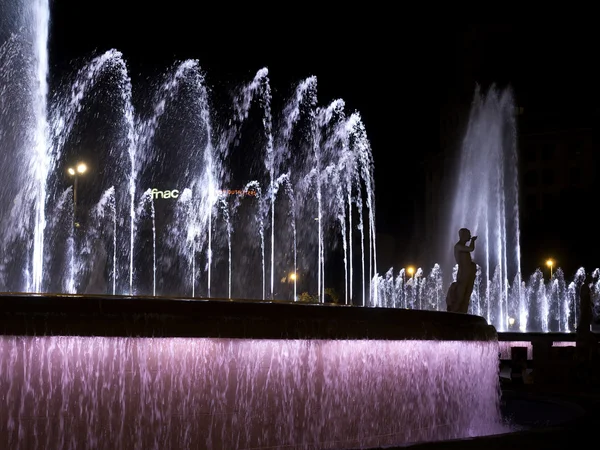 Barcelona de noche — Foto de Stock