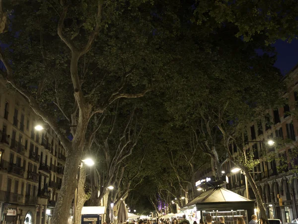 Barcelona gece — Stok fotoğraf