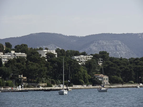 En la costa francesa — Foto de Stock