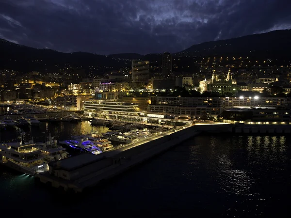 Monaco at night — Stock Photo, Image