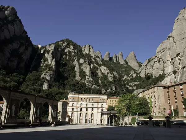 Montserrat w Hiszpanii — Zdjęcie stockowe
