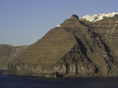 Yunan Adası santorini