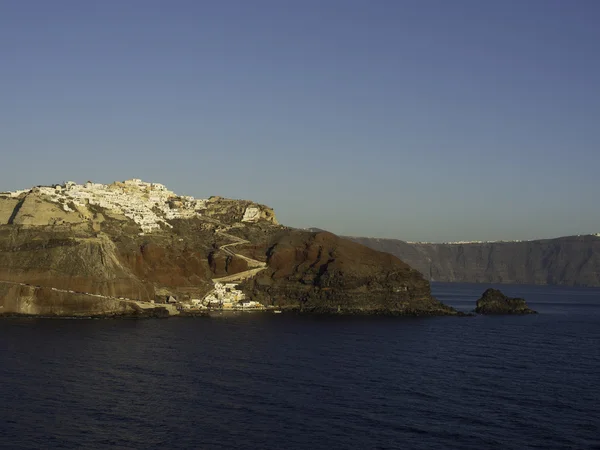 Greckiej wyspie santorini — Zdjęcie stockowe