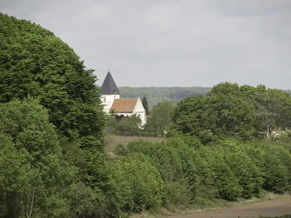 Річки Села і Париж — стокове фото