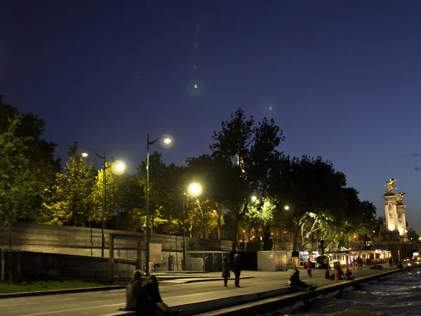 The river seine — Stock Photo, Image