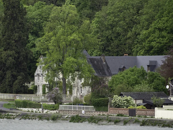 Op de rivier de seine — Stockfoto