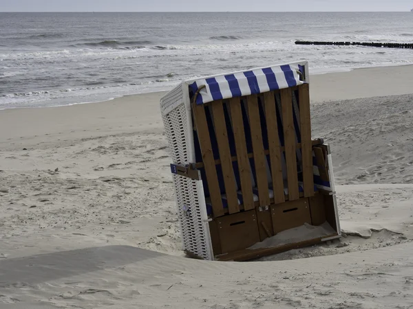 Island of wangerooge — Stock Photo, Image