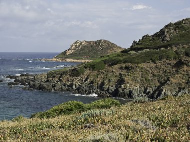 Korsika adası.