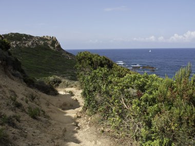 Korsika adası.