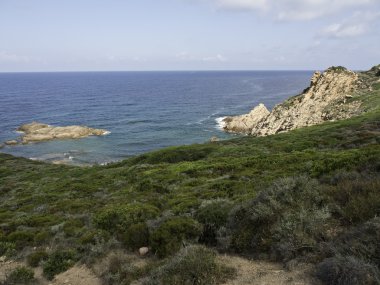 Korsika adası.