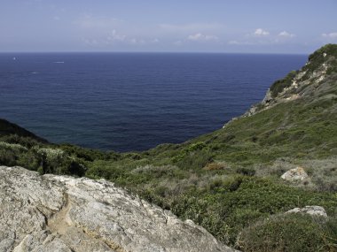 Korsika adası.