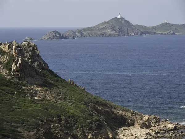 Остров Корсика — стоковое фото