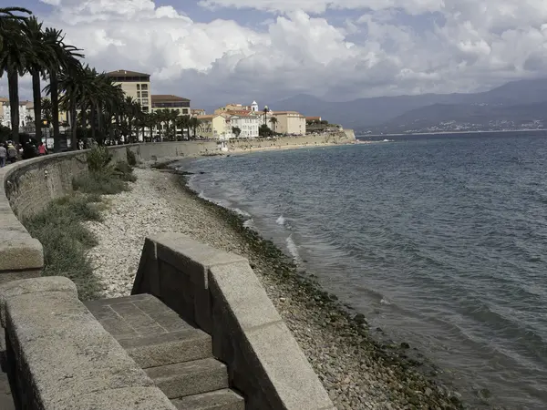 Córcega en el mar Mediterráneo — Foto de Stock