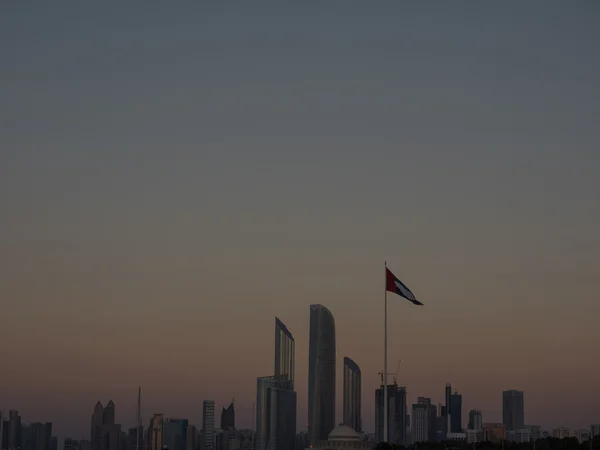 Ciudad de abu dhabi — Foto de Stock