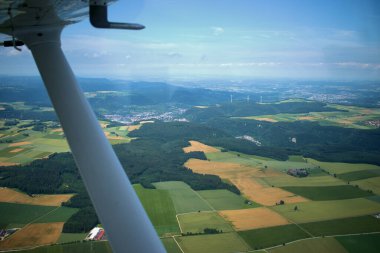 Almanya 'daki bazı kırsal alanlar üzerinden uçuş 4.7.2020