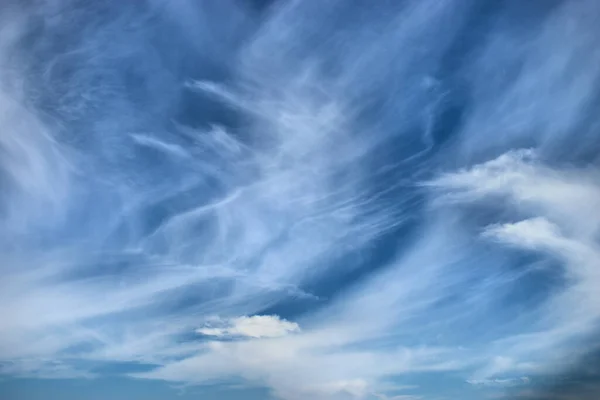 Cirrostratus Σύννεφο Σχηματισμού Στον Ουρανό Πάνω Από Γερμανία 2020 — Φωτογραφία Αρχείου