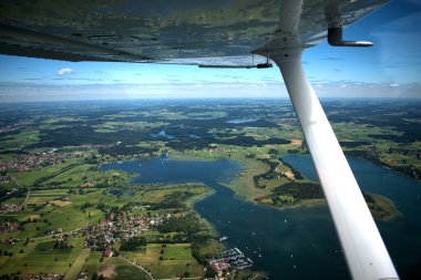 Almanya, Bavyera 'da 5.7.2020' den sonra Chiemsee görüldü.