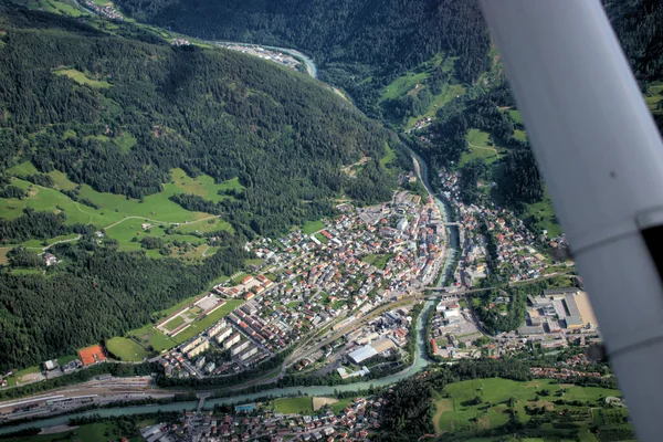 Landeck Tirol Oostenrijk Vanaf Boven 2020 — Stockfoto