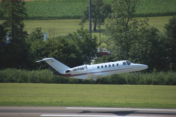 Cessna Citation Cj2 Sale Desde Aeropuerto Altenrhein Cerca Saint Gallen —  Fotos de Stock