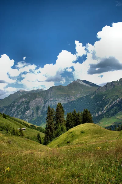 Paisaje Montaña Vals Suiza 2020 — Foto de Stock
