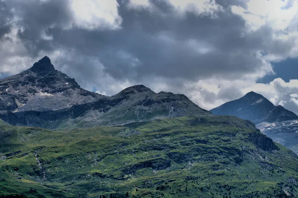 Unik Bergstopp Vals Schweiz 2020 — Stockfoto