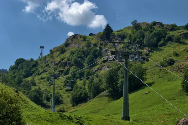 Vals Der Schweiz Faszinierender Bergblick 2020 — Stockfoto